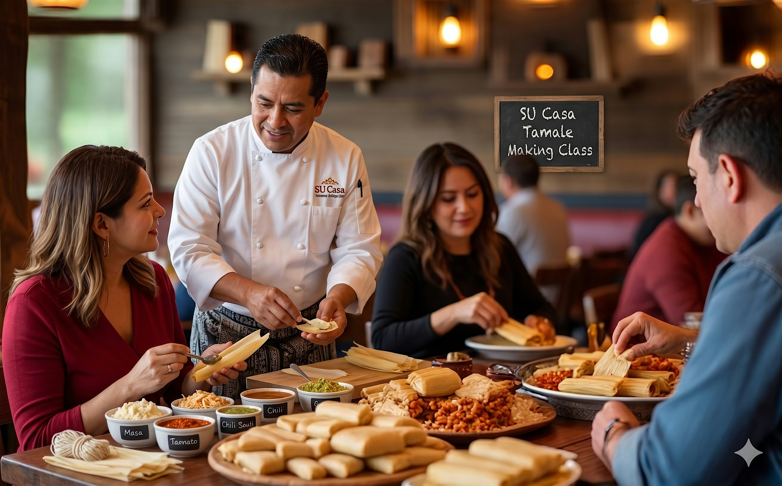 Tamales and Tacos Cooking Class at Su Casa at Su Casa Mexican Restaurant – Chicago, IL