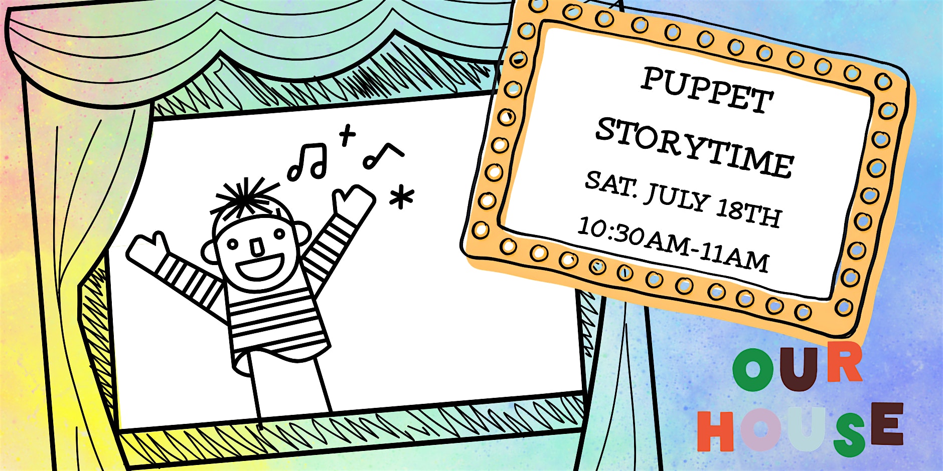 Puppet Storytime at Our House at Our House Baltimore – Baltimore, MD