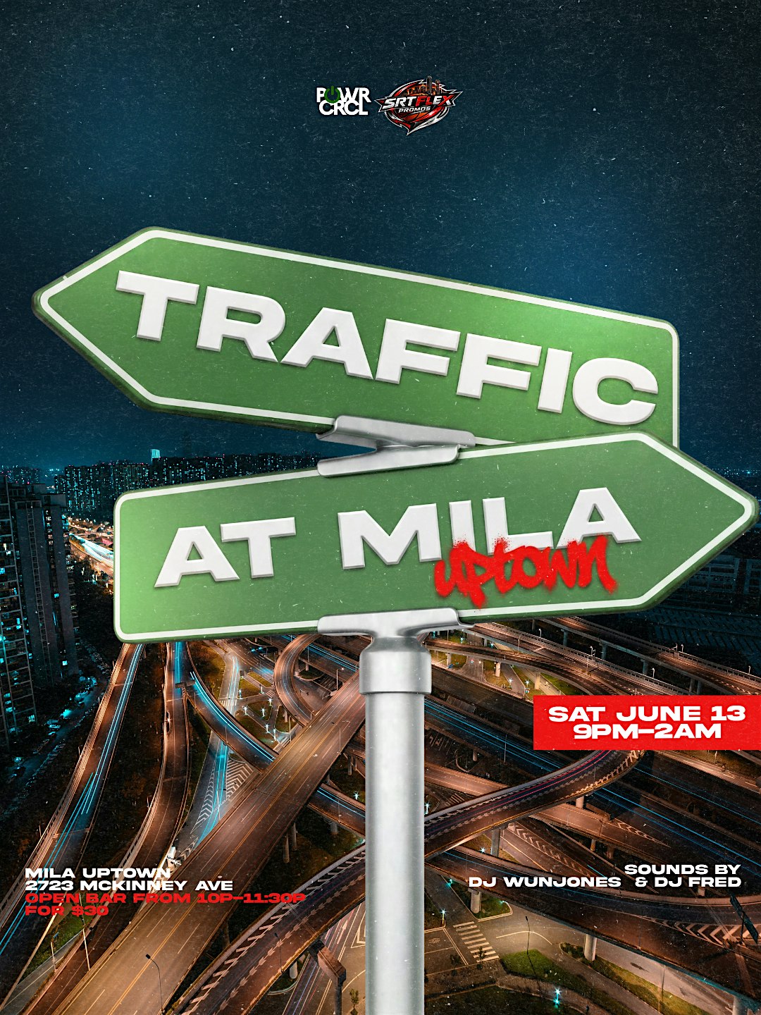 TRAFFIC at MILA – Dallas, TX