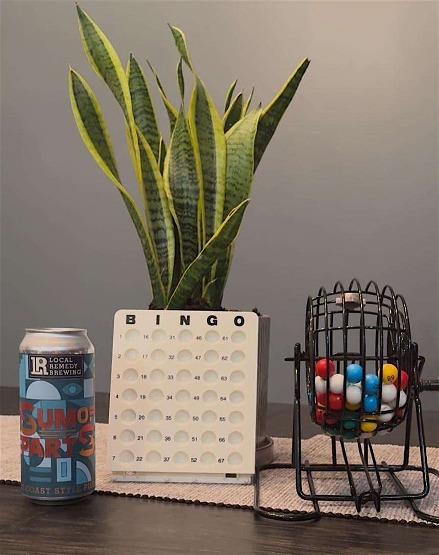 Roots to Petals July Plant Bingo @ Local Remedy Brewing at Local Remedy Brewing – Oakmont, PA