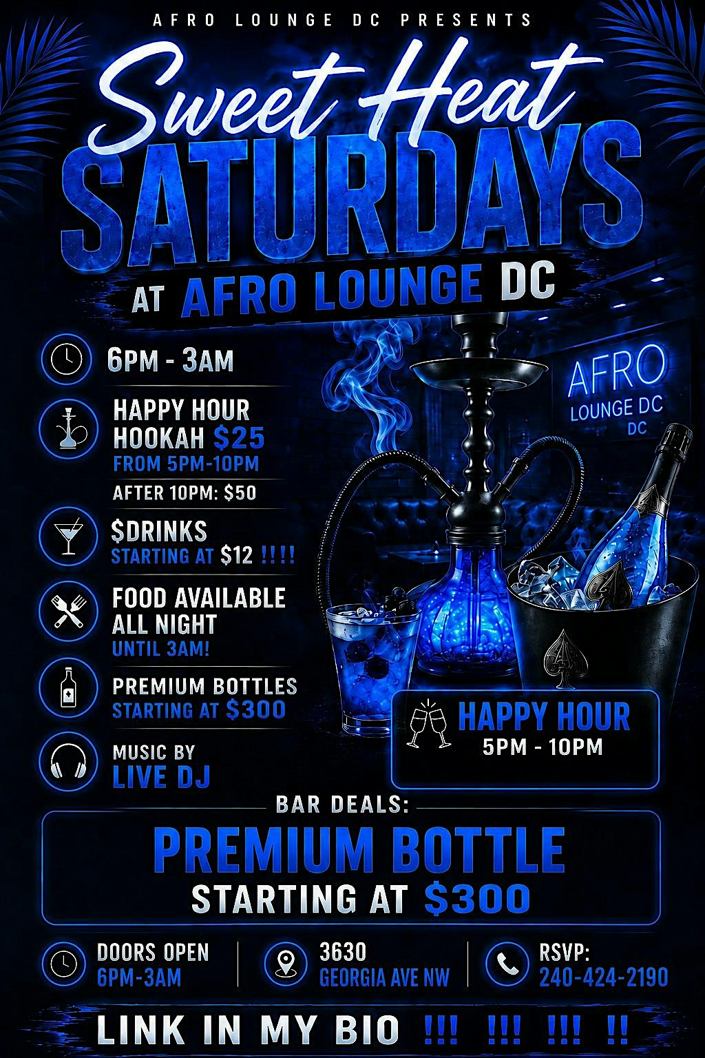 Sweet Heat Saturdays at 3630 Georgia Ave NW – Washington, DC