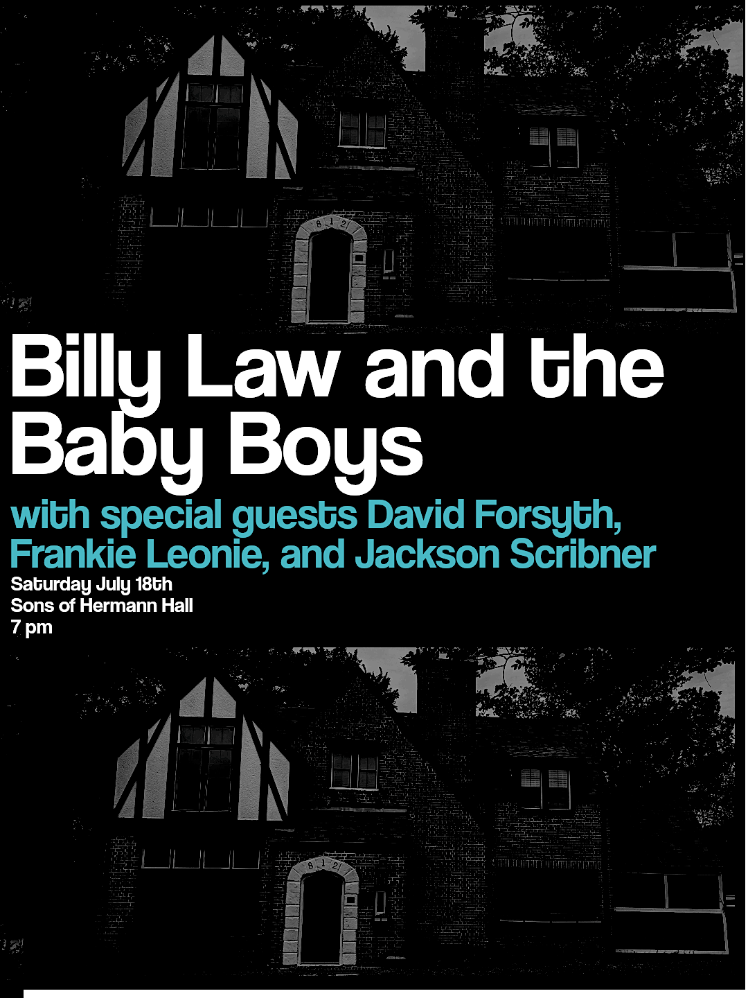 Billy Law & The Baby Boys + Special Guests LIVE at Sons of Hermann Hall – Dallas, TX