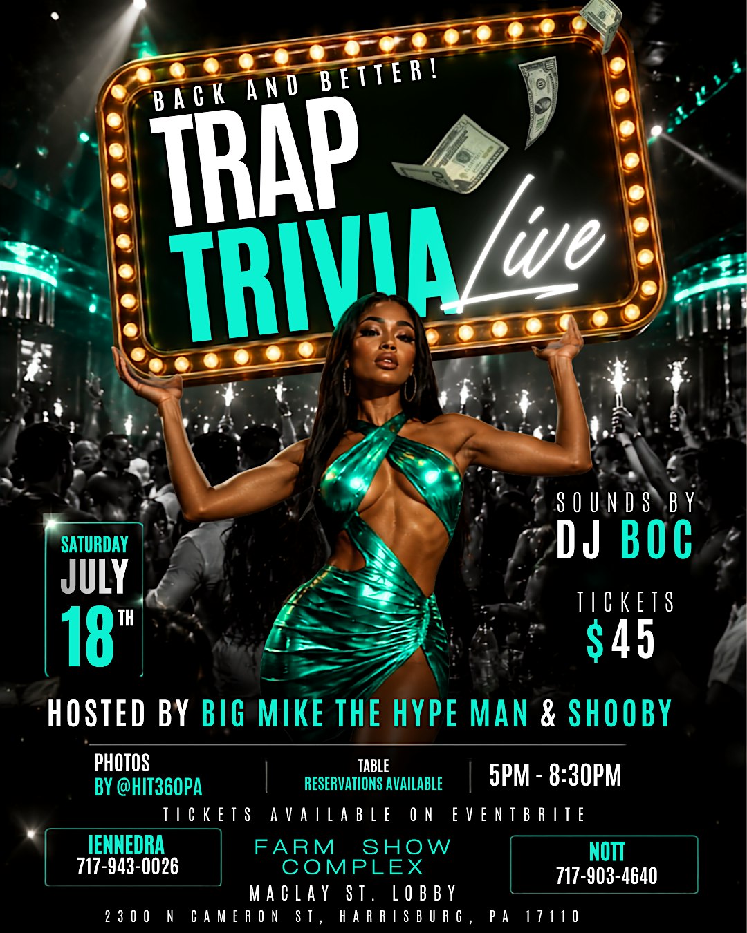 Trap Trivia at Pennsylvania Farm Show Complex & Expo Center – Harrisburg, PA