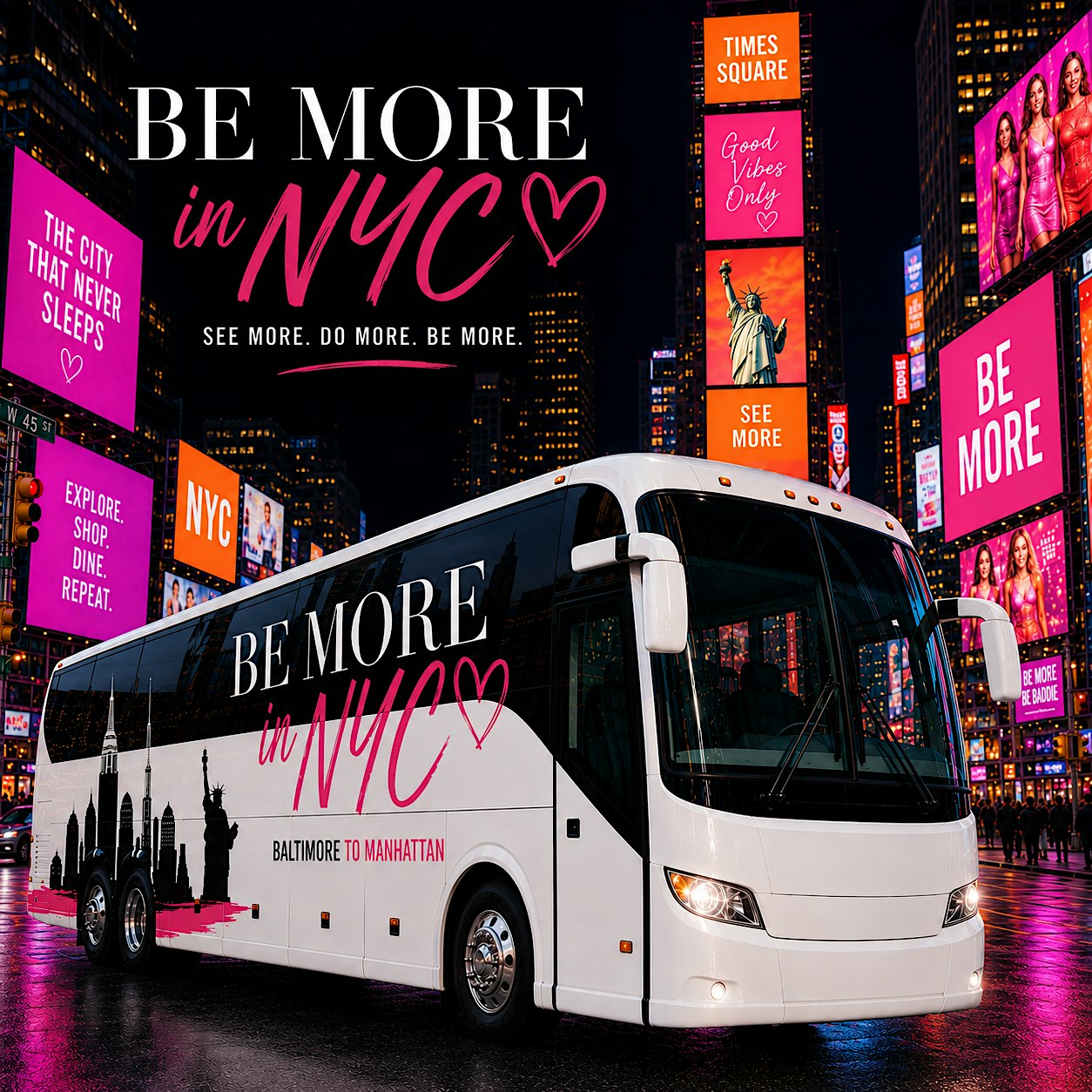 Be More in New York | The NYC Exposure Experience at Interstate 70 at Security Blvd Park and Ride – Baltimore, MD