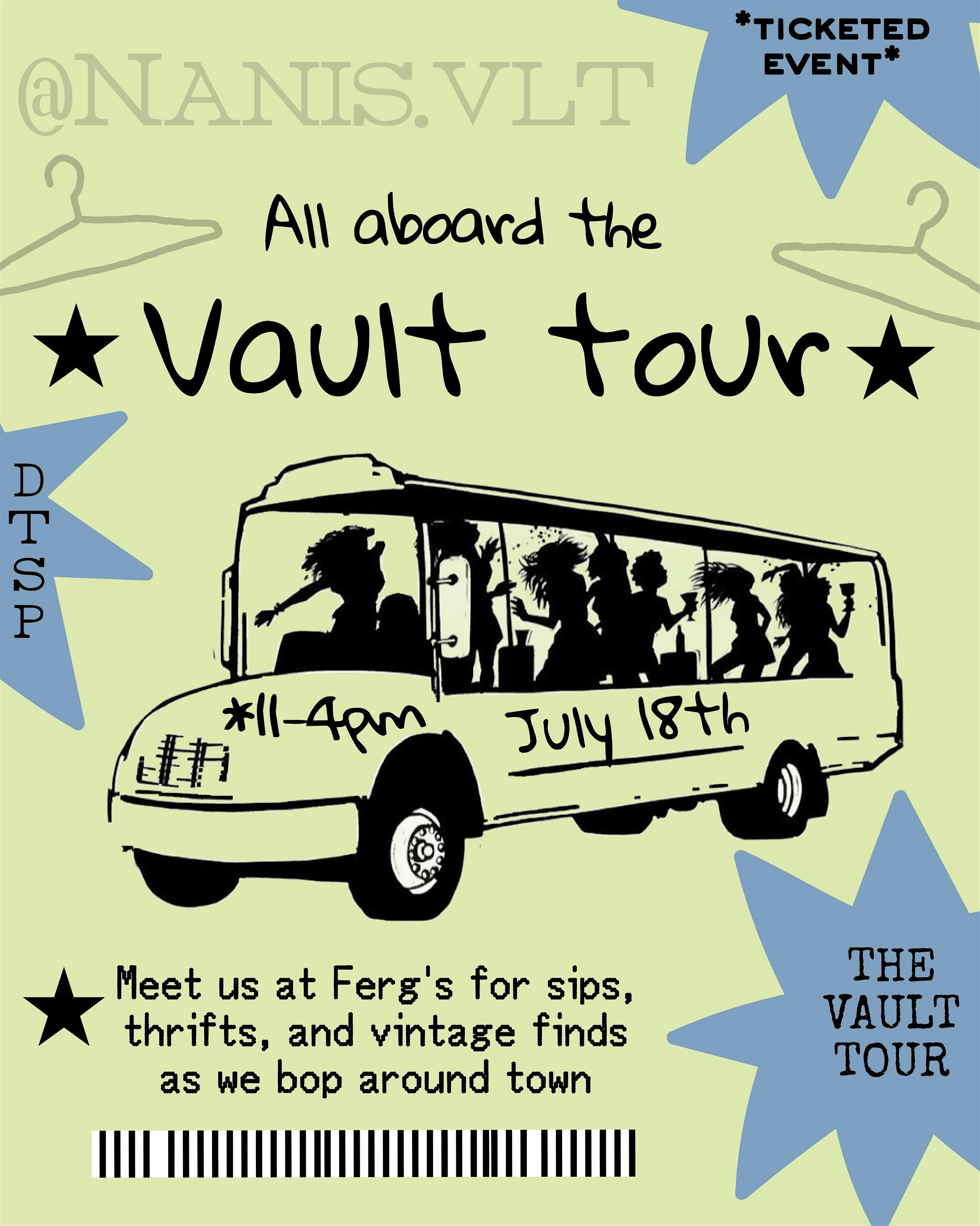 THE VAULT TOUR at Ferg’s Sports Bar & Grill – St. Petersburg, FL