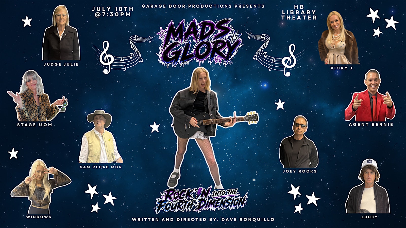 Mads Glory at Huntington Beach Central Library Theater – Huntington Beach, CA