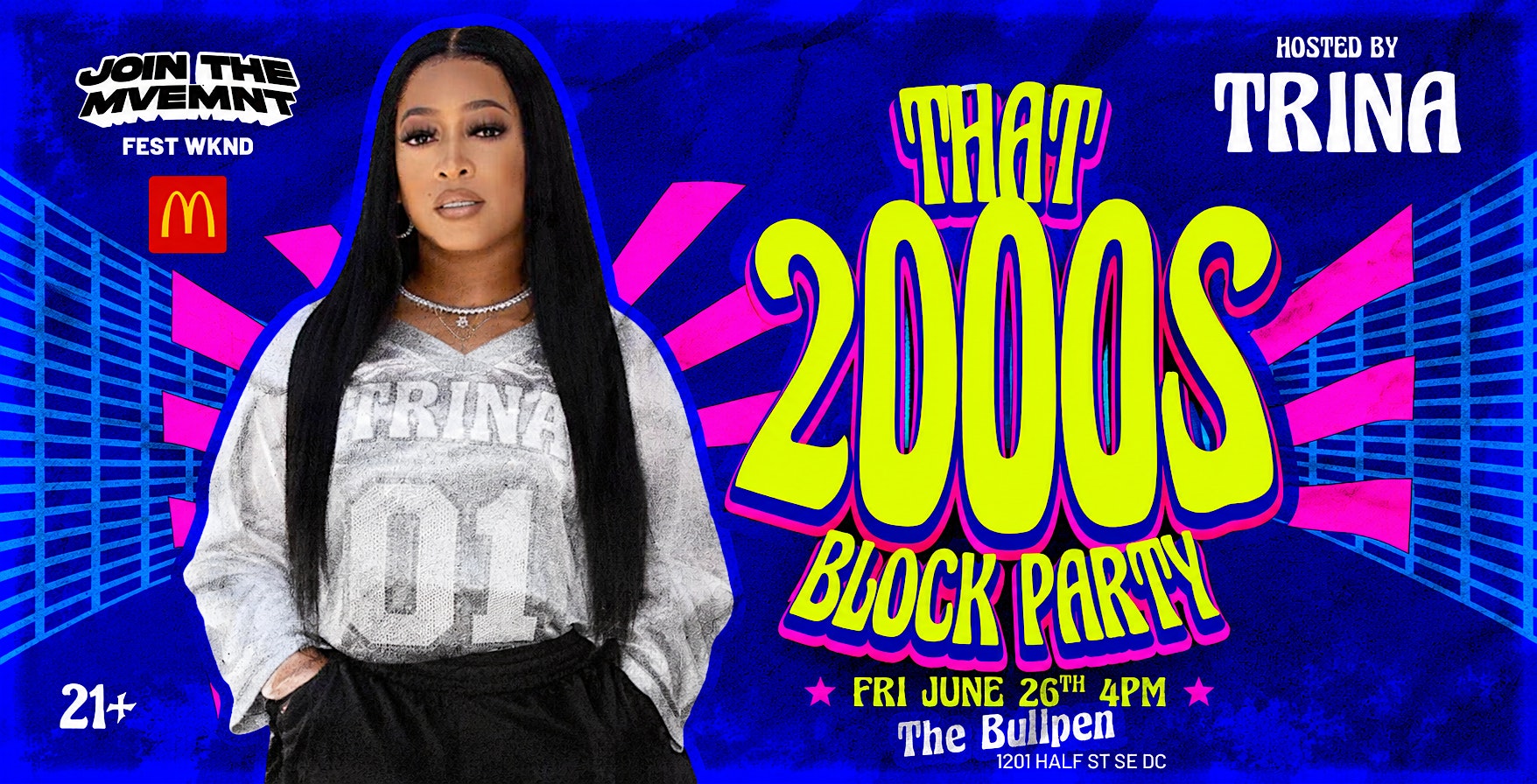 That 2000s BLOCK Party | ft. TRINA + CCB at The Bullpen – Washington, DC