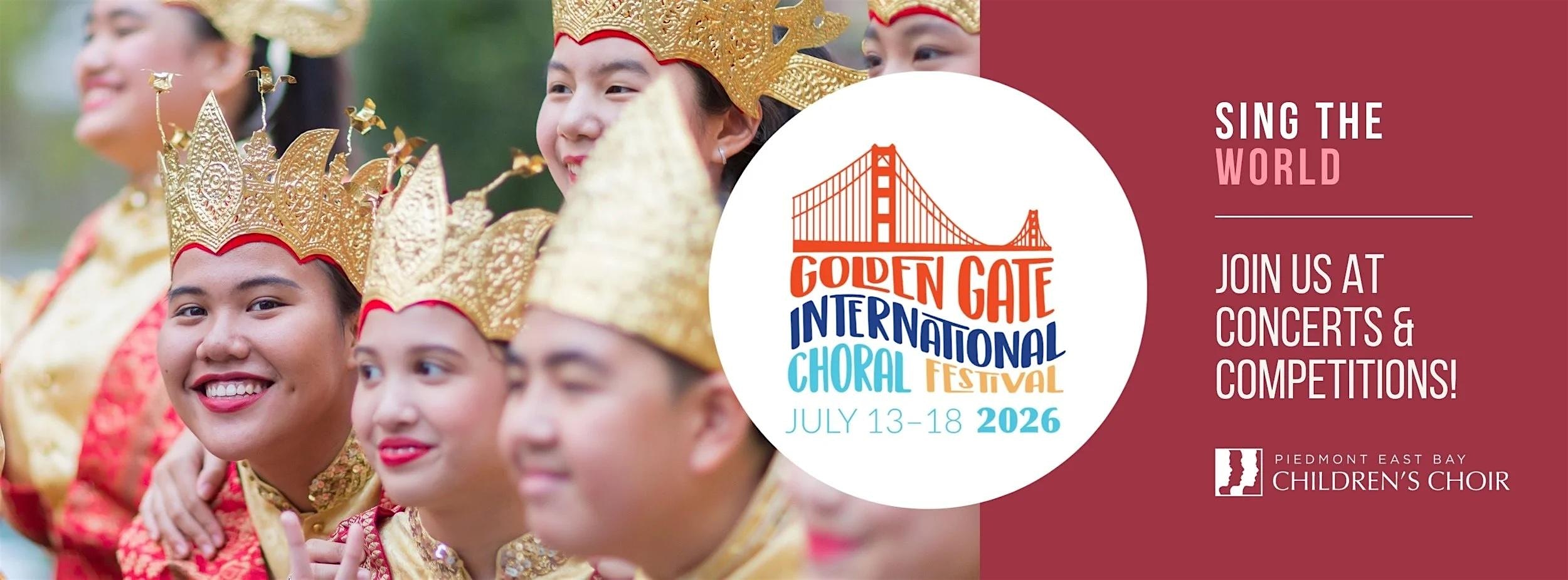 Golden Gate International Choral Festival-Closing Concert at Oakland Inter-Stake Center Events Office – Oakland, CA