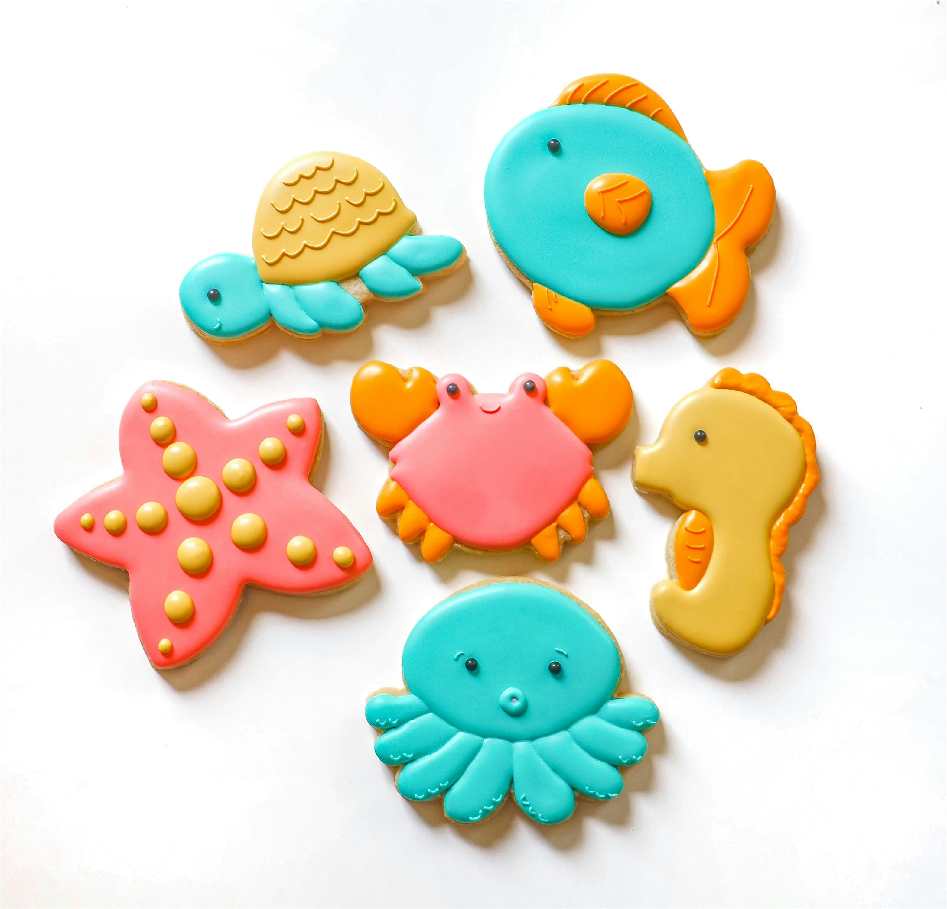 Under the Sea Cookie Decorating Workshop – Beginner at 1545 4th St suite c – San Rafael, CA