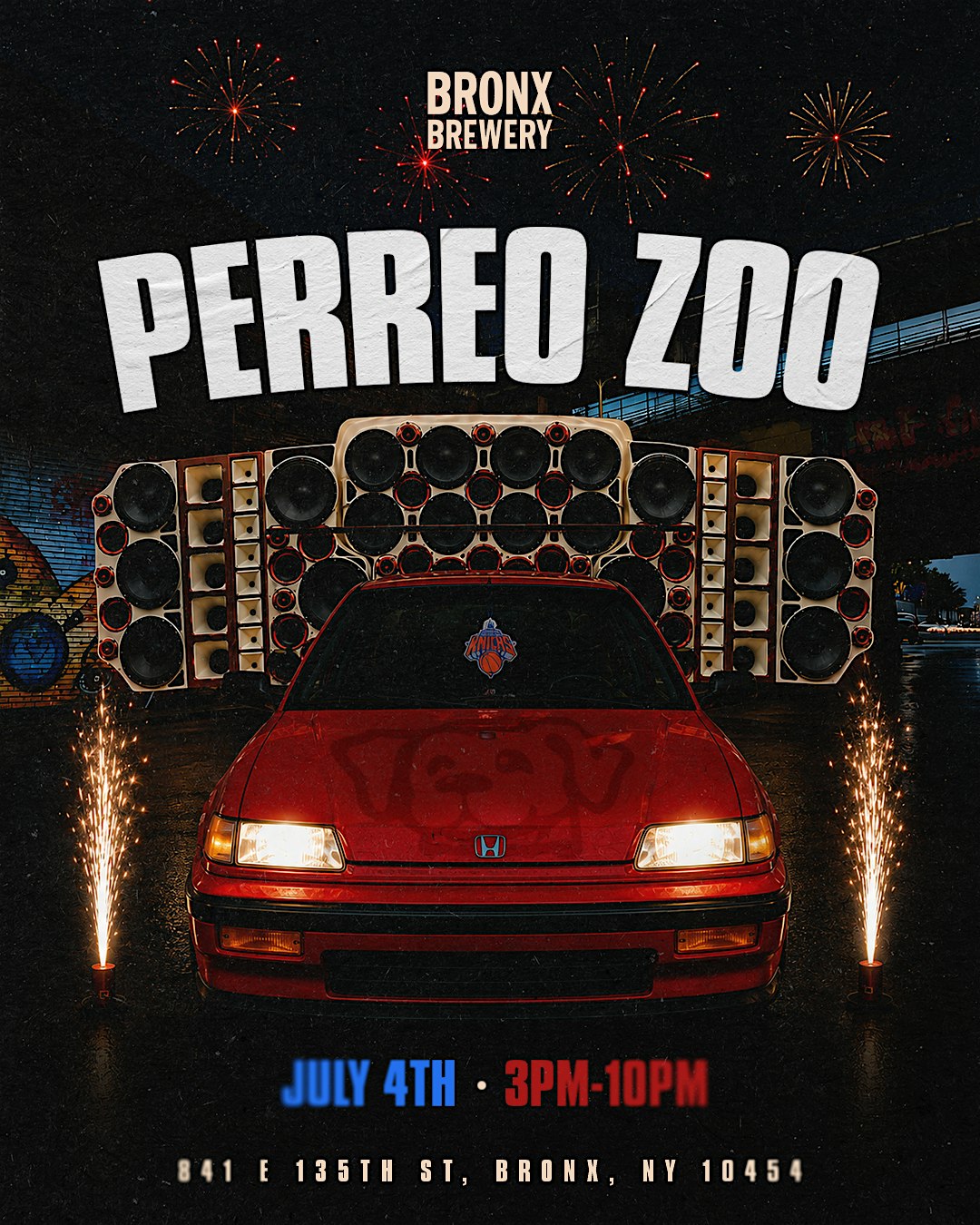 PERREO ZOO JULY 18TH at The Bronx Brewery – The Bronx, NY