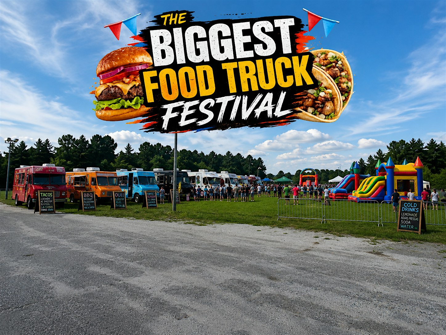 THE BIGGEST FOOD TRUCK FESTIVAL at 3139 US-301 – Hamer, SC