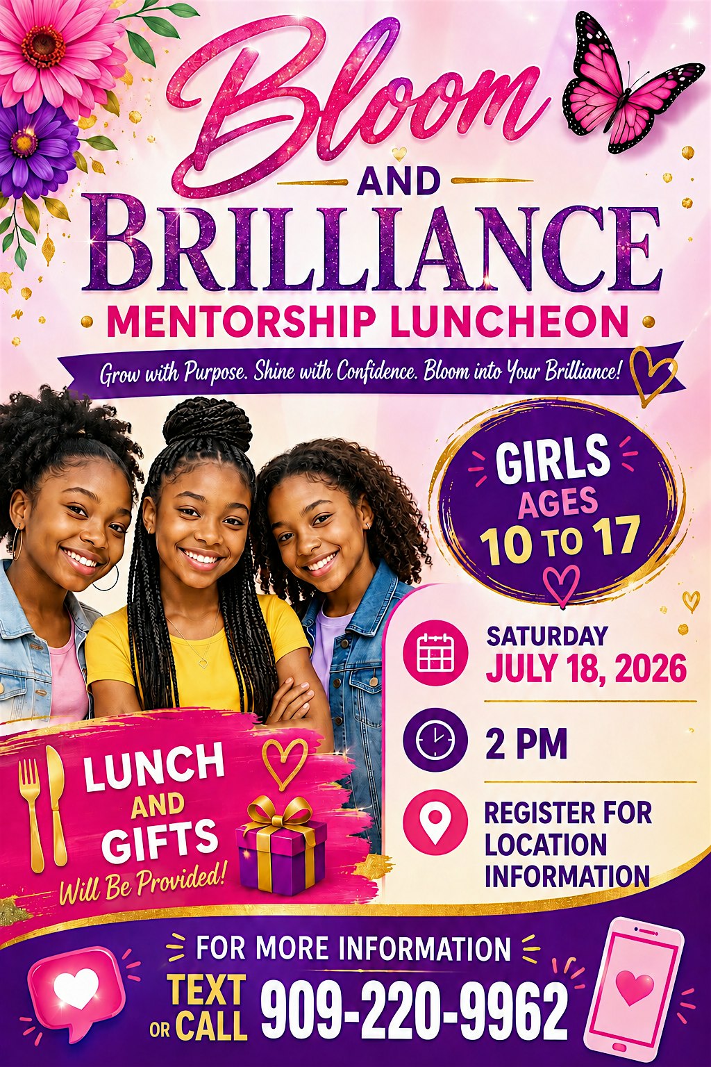 Bloom and Brilliance Mentorship Program at Developing KIDS – Detroit, MI