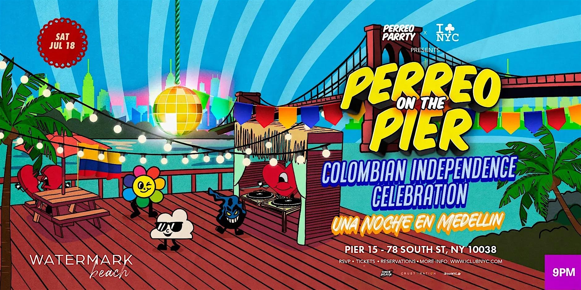 Una Noche in Medellin Colombian Independence at Watermark Beach at Watermark – New York, NY