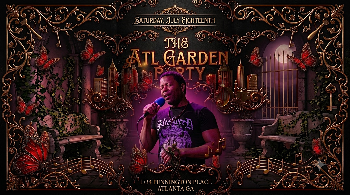 GARDEN PARTY ATL DRE ANTOINE at BAMBELLAS ART WORLD – Atlanta, GA