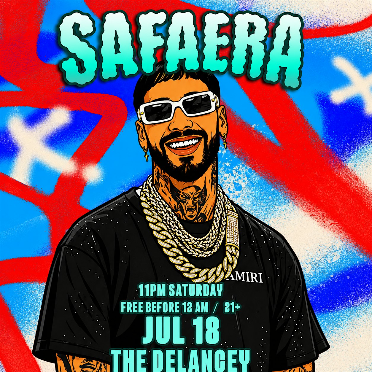 Safaera SATURDAYS @The Delancey at The Delancey | Best Rooftop NY – New York, NY
