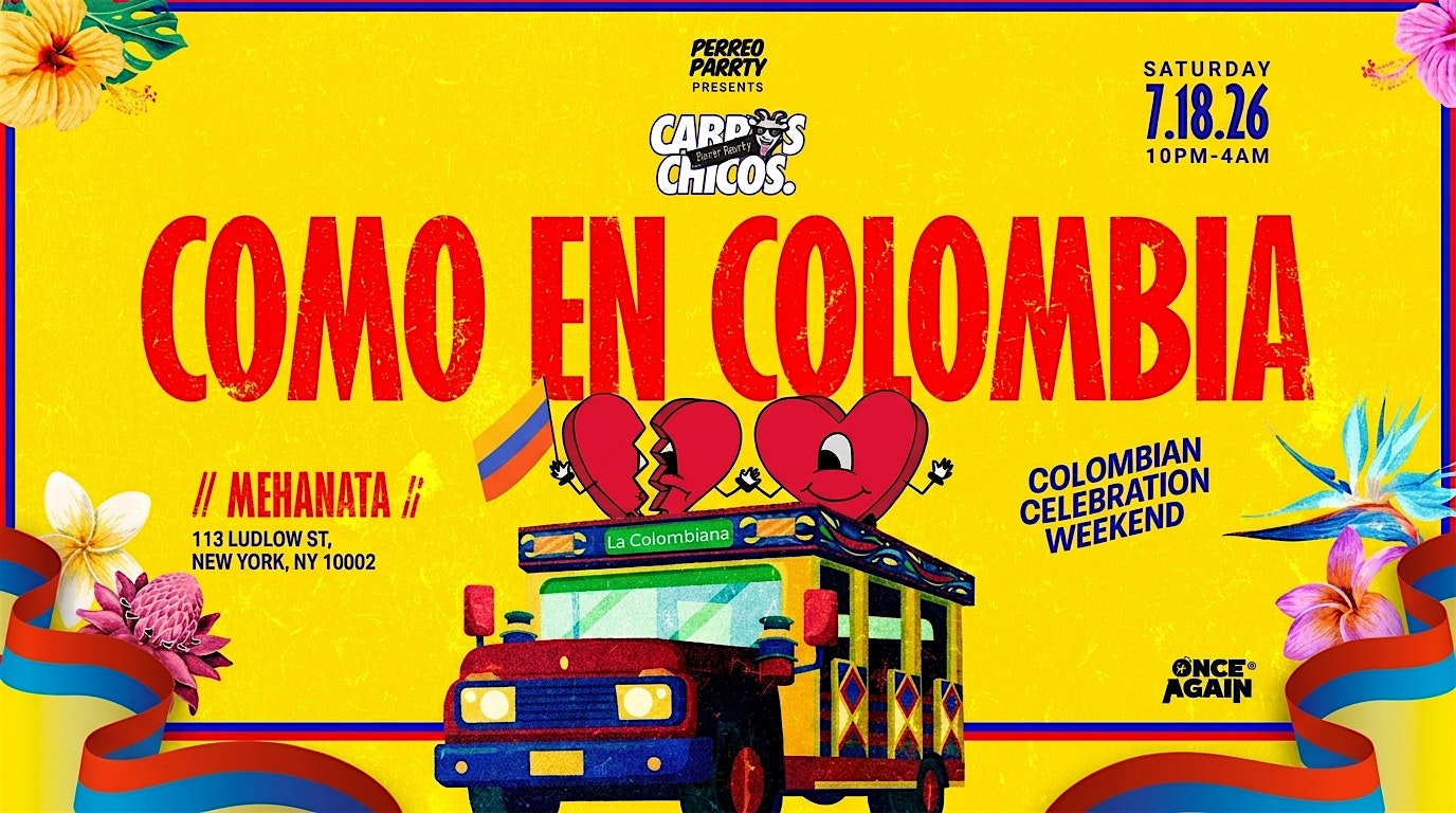 Cabros Chicos: Como En Colombia | Dance Party (18+) at 113 Ludlow St – New York, NY