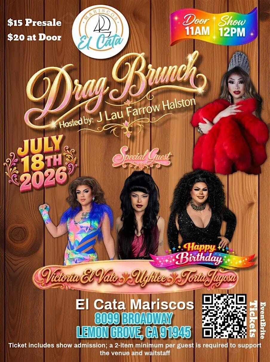Lemon Grove Drag Brunch at El Cata Mariscos Sushi & Cortes – Lemon Grove, CA