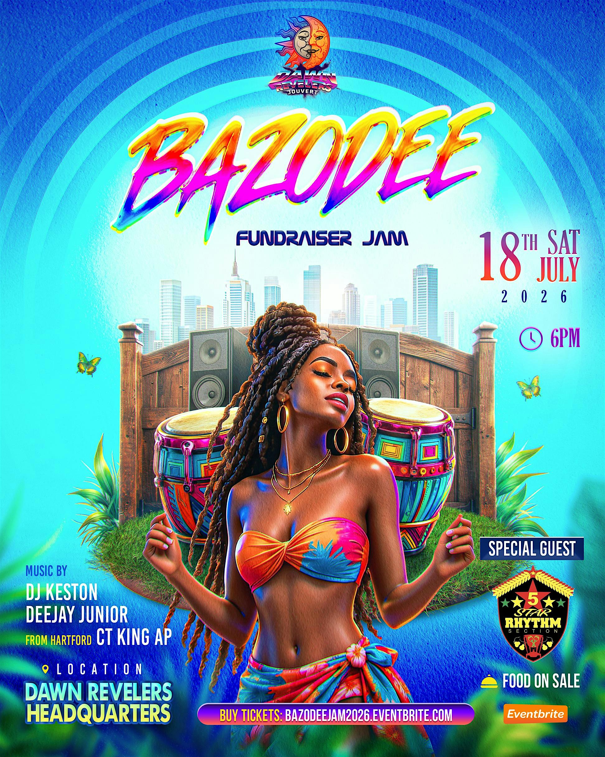 BAZODEE “FUNDRAISER JAM” at 80 Mascot St – Boston, MA