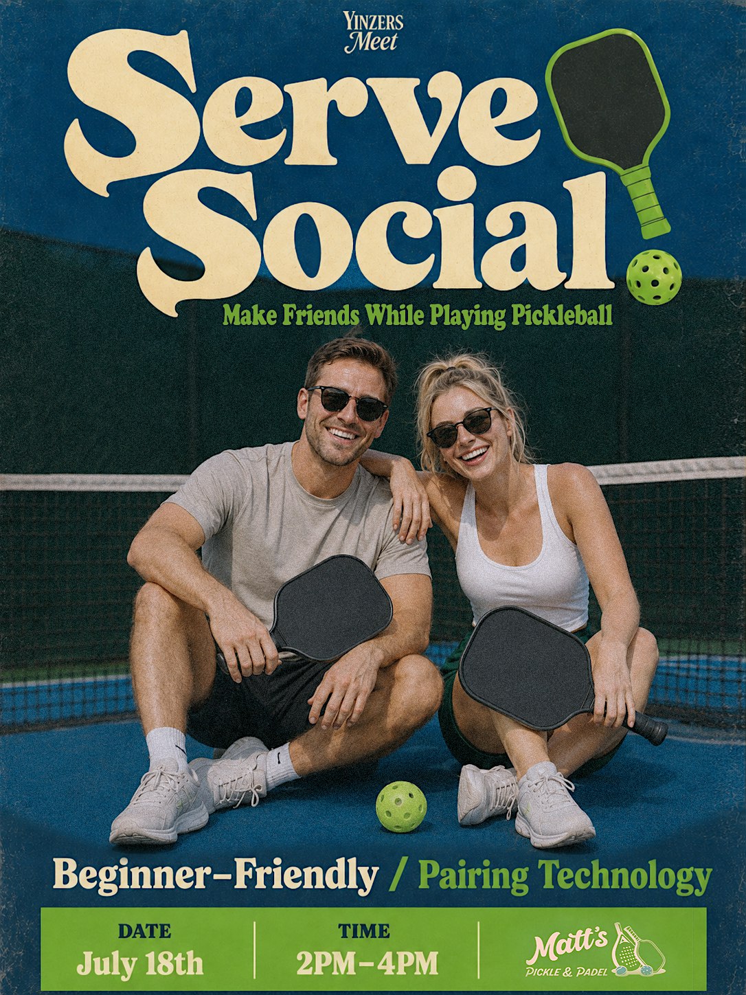 Serve Social – Pickleball With Friends at Matt’s Pickle and Padel – Sewickley, PA