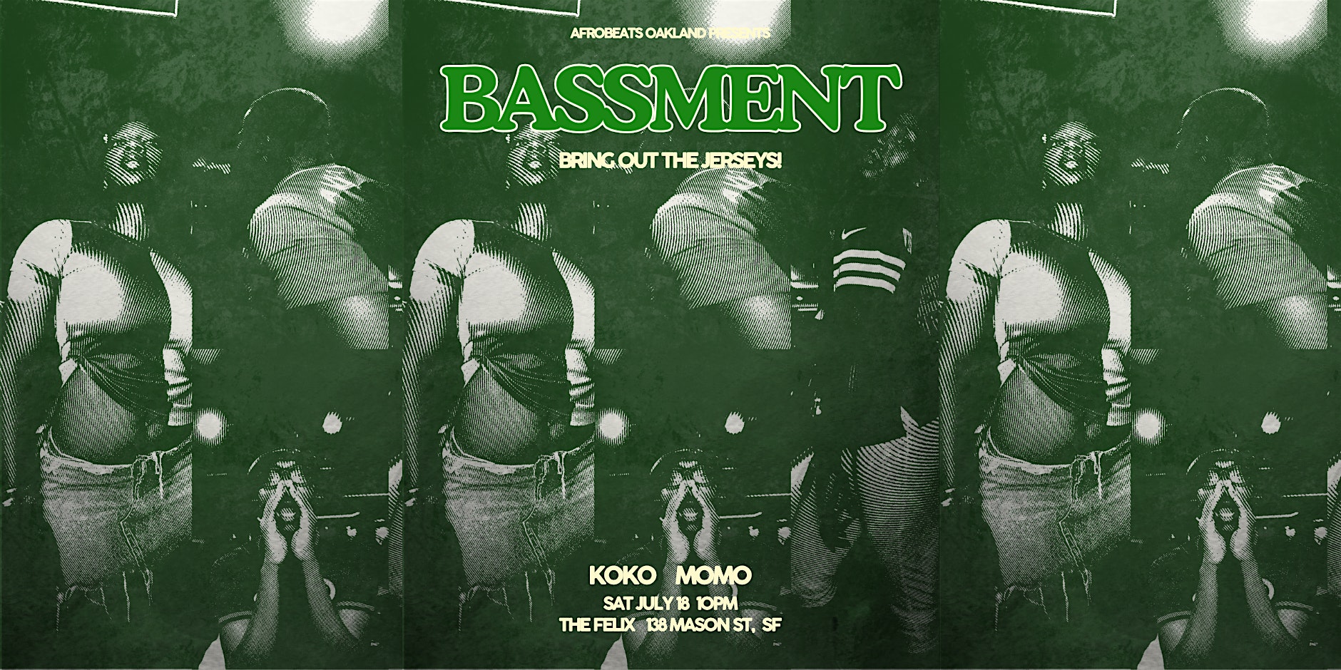 AO Presents The BASSment (Jersey Party) at The Felix – San Francisco, CA