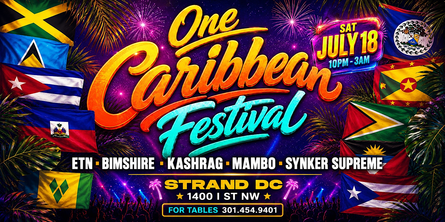 ONE CARIBBEAN FESTIVAL DC! at Strand DC – Washington, DC