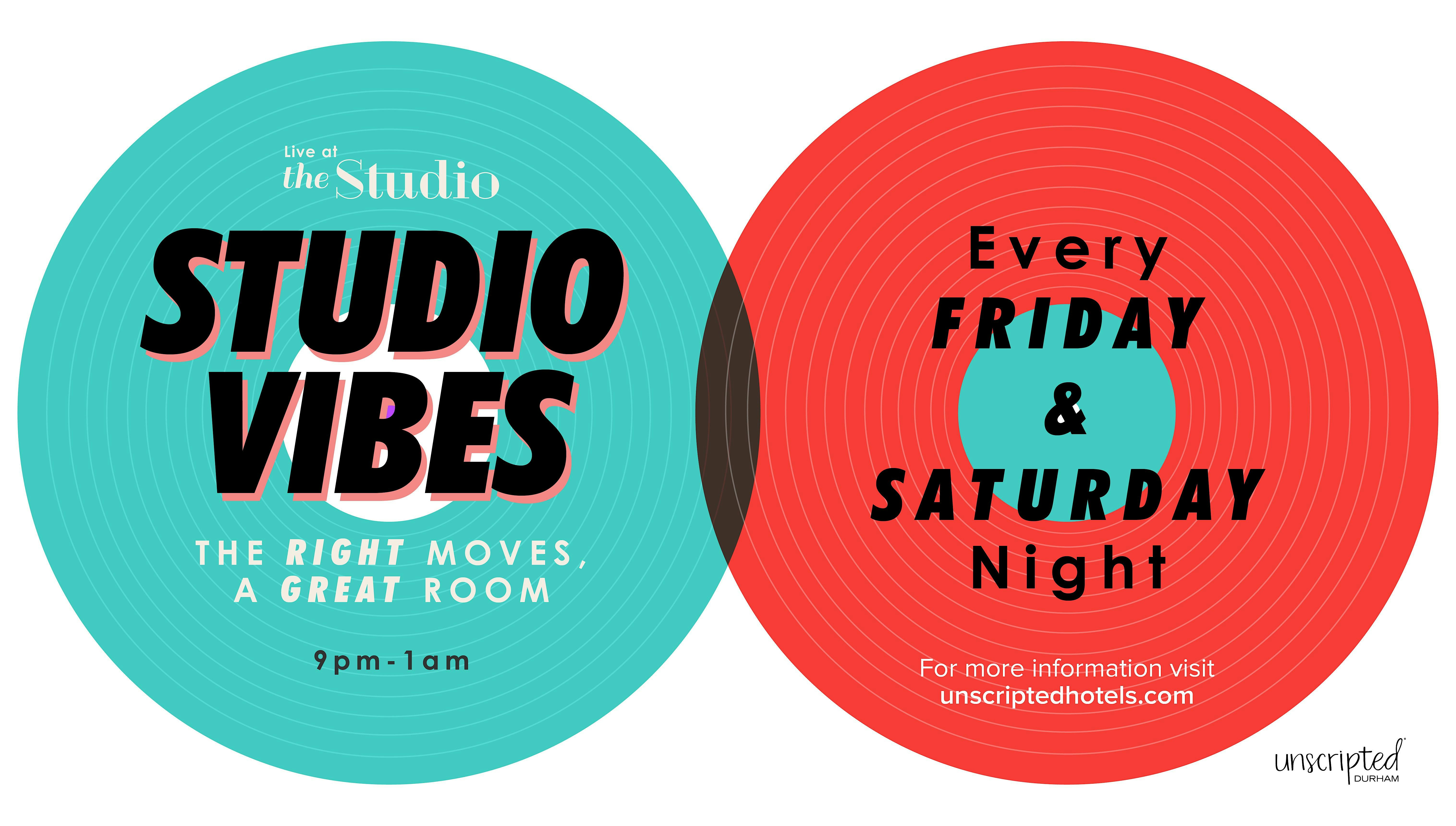 Studio Vibes with DJ 321 Karaoke Night at unscripted durham – Durham, NC