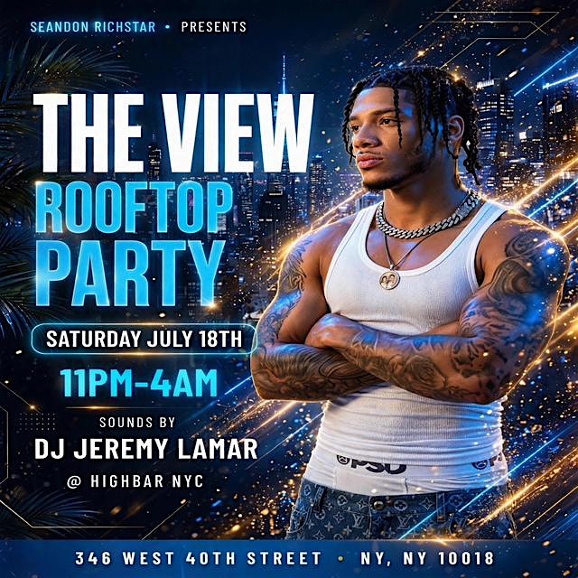 THE VIEW ROOFTOP – TIMES SQUARE at High Bar New York – New York, NY