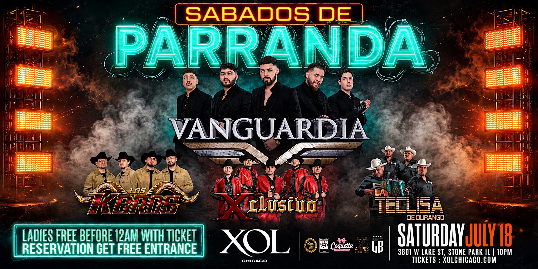 Sabados de Parranda at XOL Chicago – Stone Park, IL