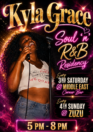 Kyla Grace at Middle East – Corner/Bakery – Cambridge, MA