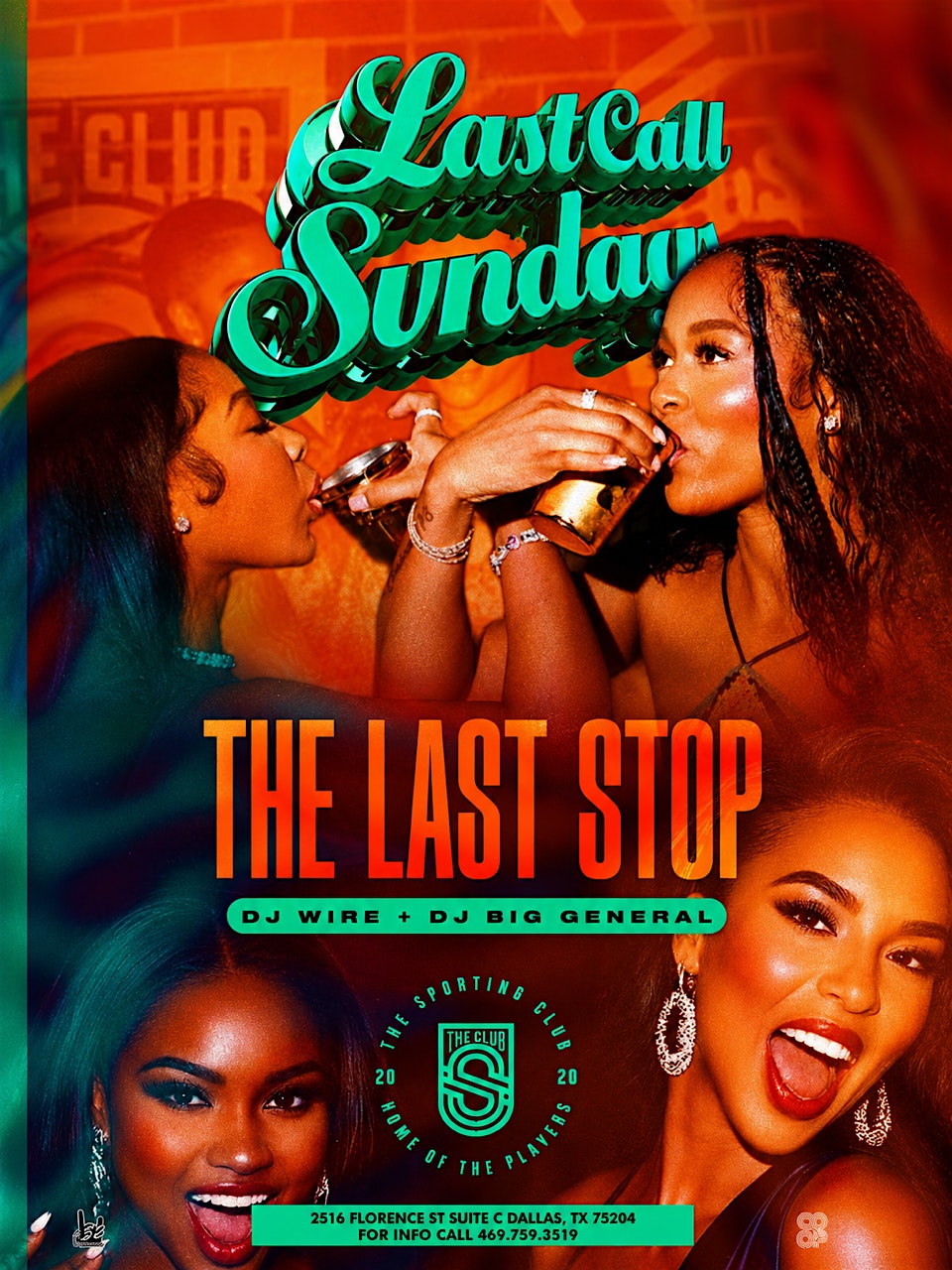 Last Call Sunday @ Sporting Club This Sunday| 10pm-2am at Sporting Club – Dallas, TX
