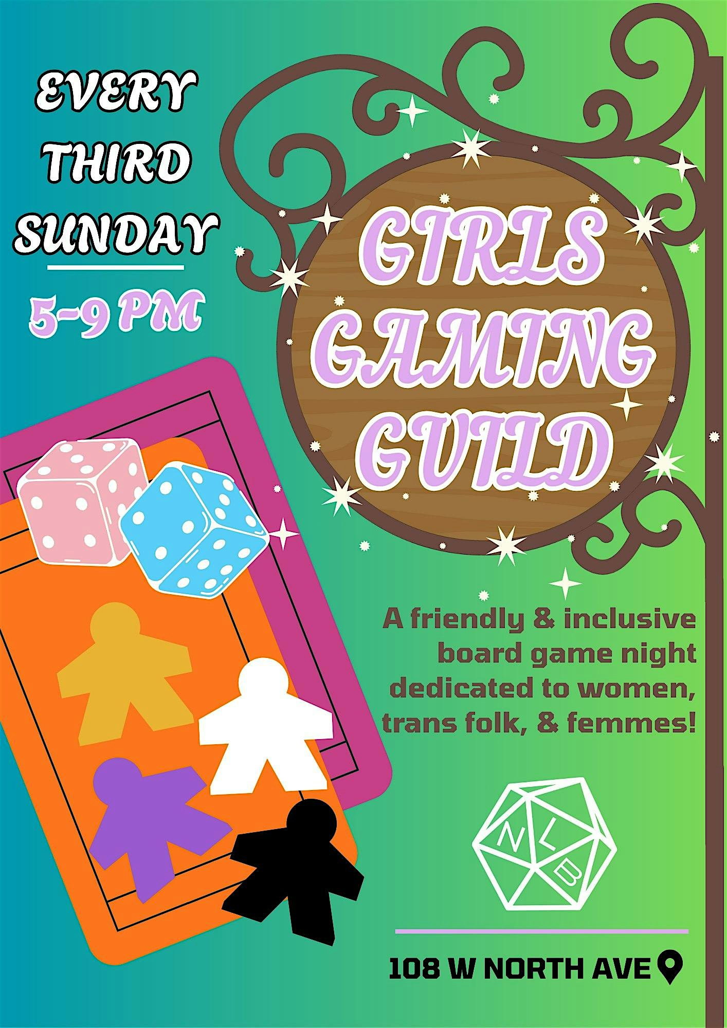 Girls Gaming Guild at No Land Beyond – Baltimore, MD