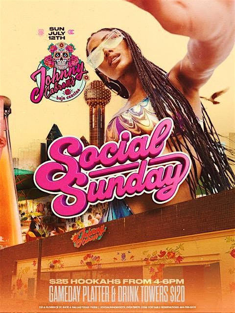 “Social Sundays” @ Johhny Cabron’s at Johnny Cabron’s – Dallas, TX