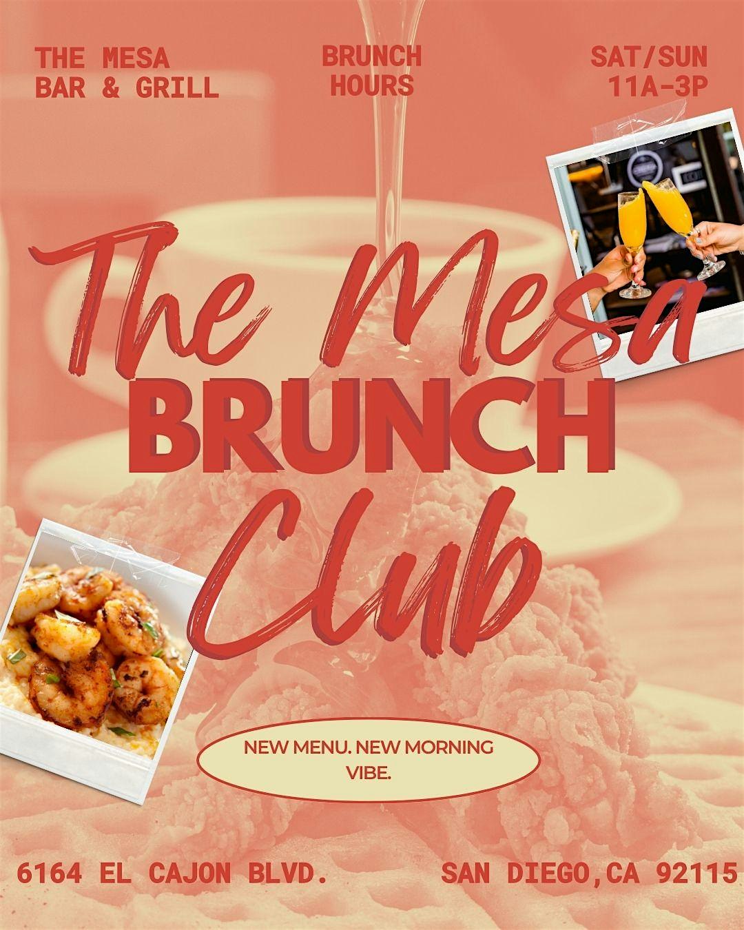 The Mesa Brunch Club at The Mesa Bar & Grill – San Diego, CA