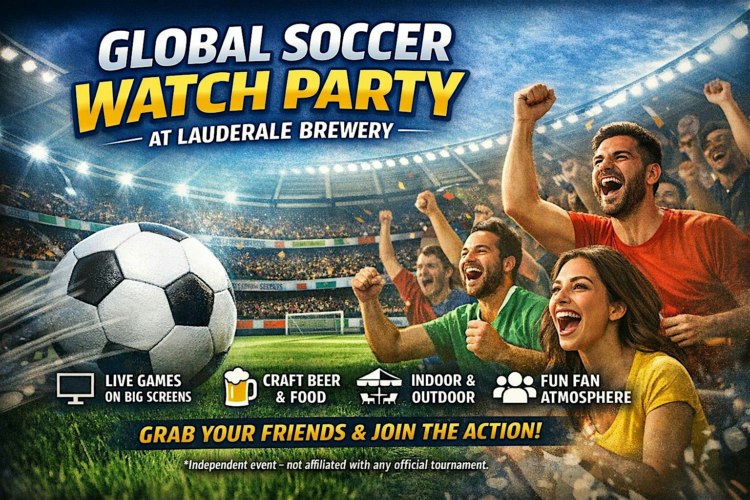 Summer of Soccer Watch Party at LauderAle Brewery – ft lauderdale, FL