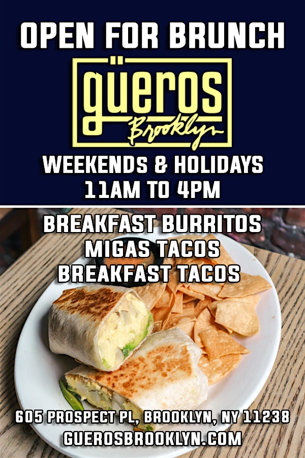 Tex-Mex Brunch in Crown Heights at Gueros Brooklyn – Brooklyn, NY