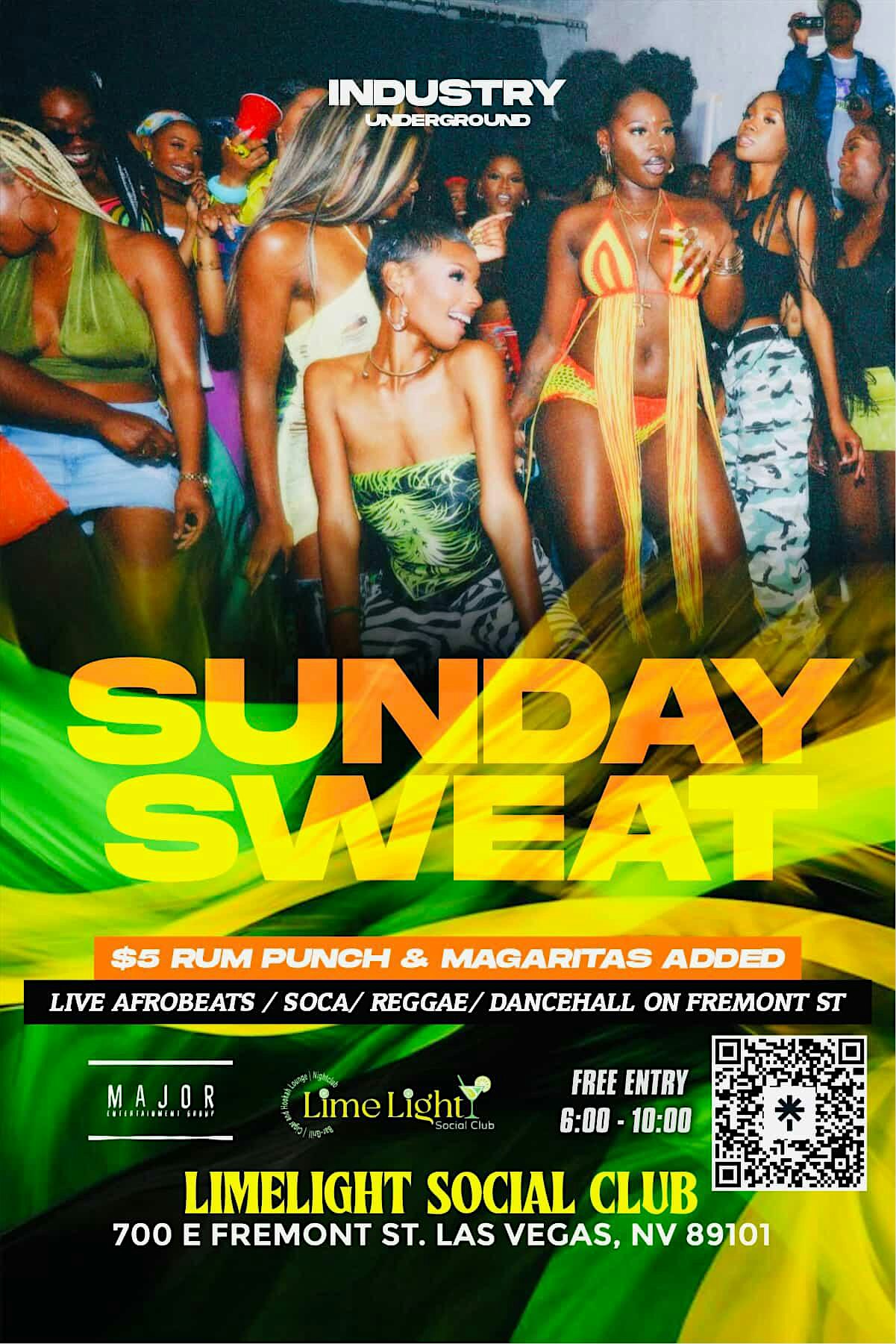 SUNDAY SWEAT!! at Limelight Social Club – Las Vegas, NV