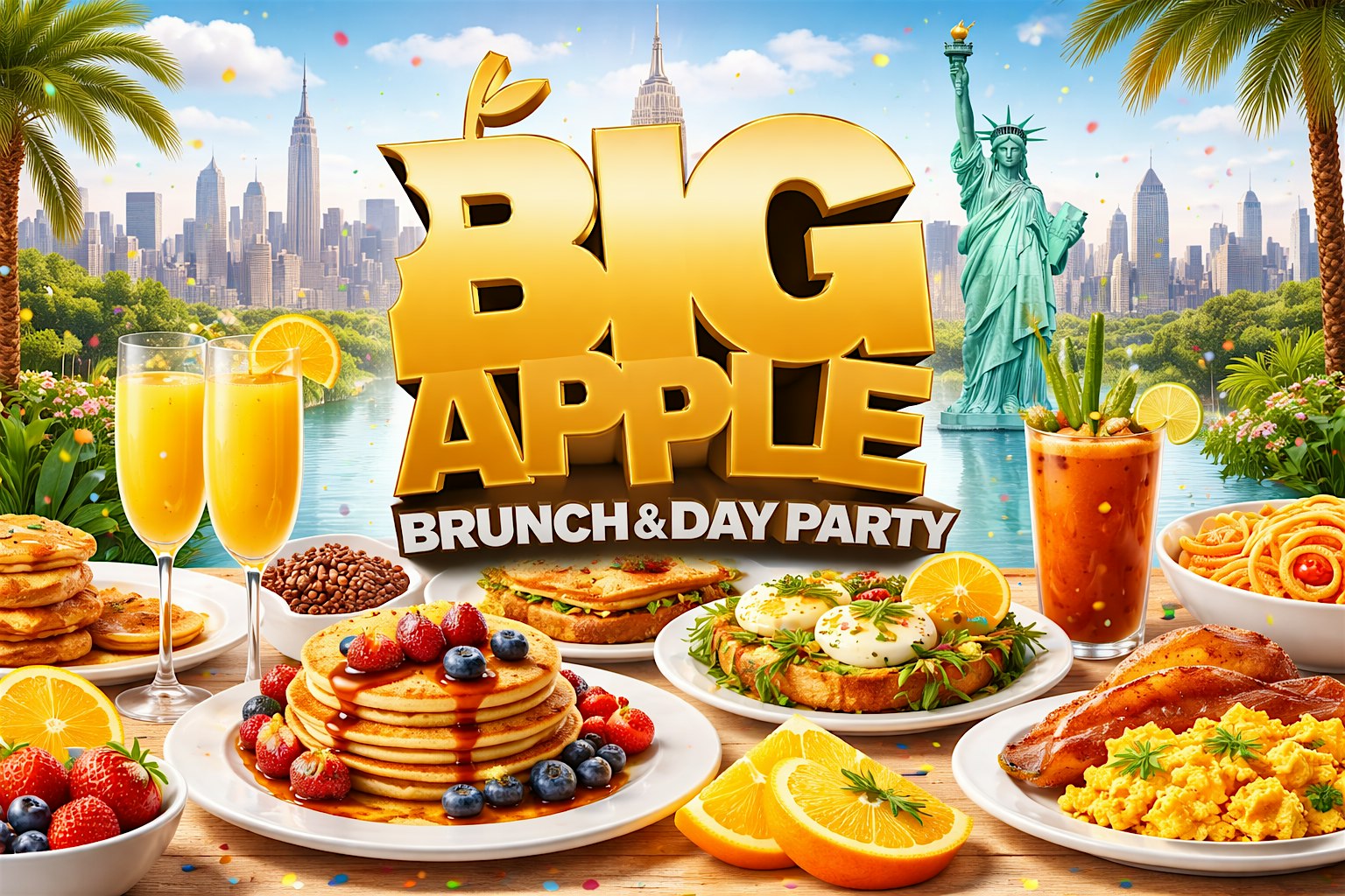 Big Apple Brunch & Day Party Every Sunday at HK Hall – New York, NY