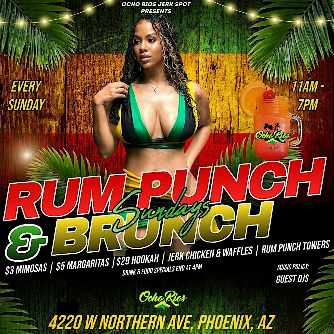 Rum Punch and Brunch Sundays at Ocho Rios Jerk Spot – Phoenix, AZ