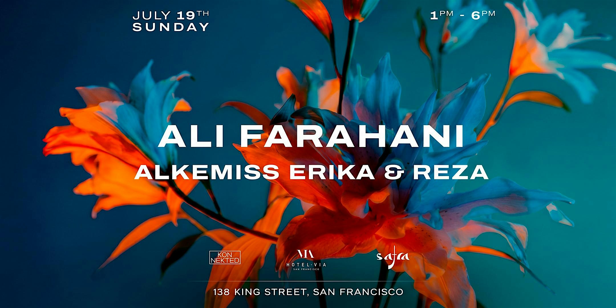 Sunset Rooftop Party with Ali Farahani at Via Hotel. at Hotel VIA – San Francisco, CA