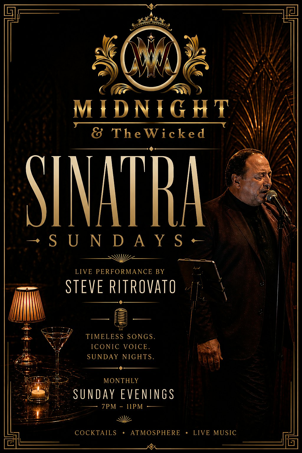 Sinatra Sundays at Midnight & The Wicked at Midnight & The Wicked – Philadelphia, PA