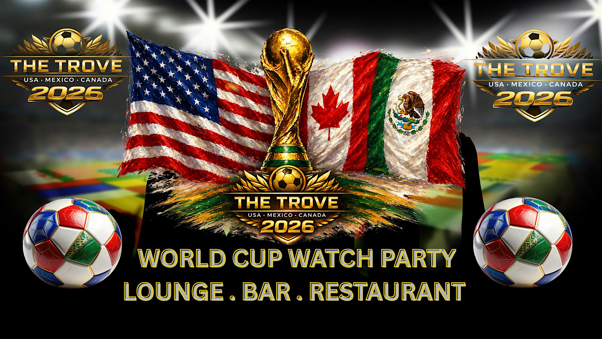 FIFA WORLD CUP WATCH PARTY!!! at 320 W Seventh St – Dallas, TX