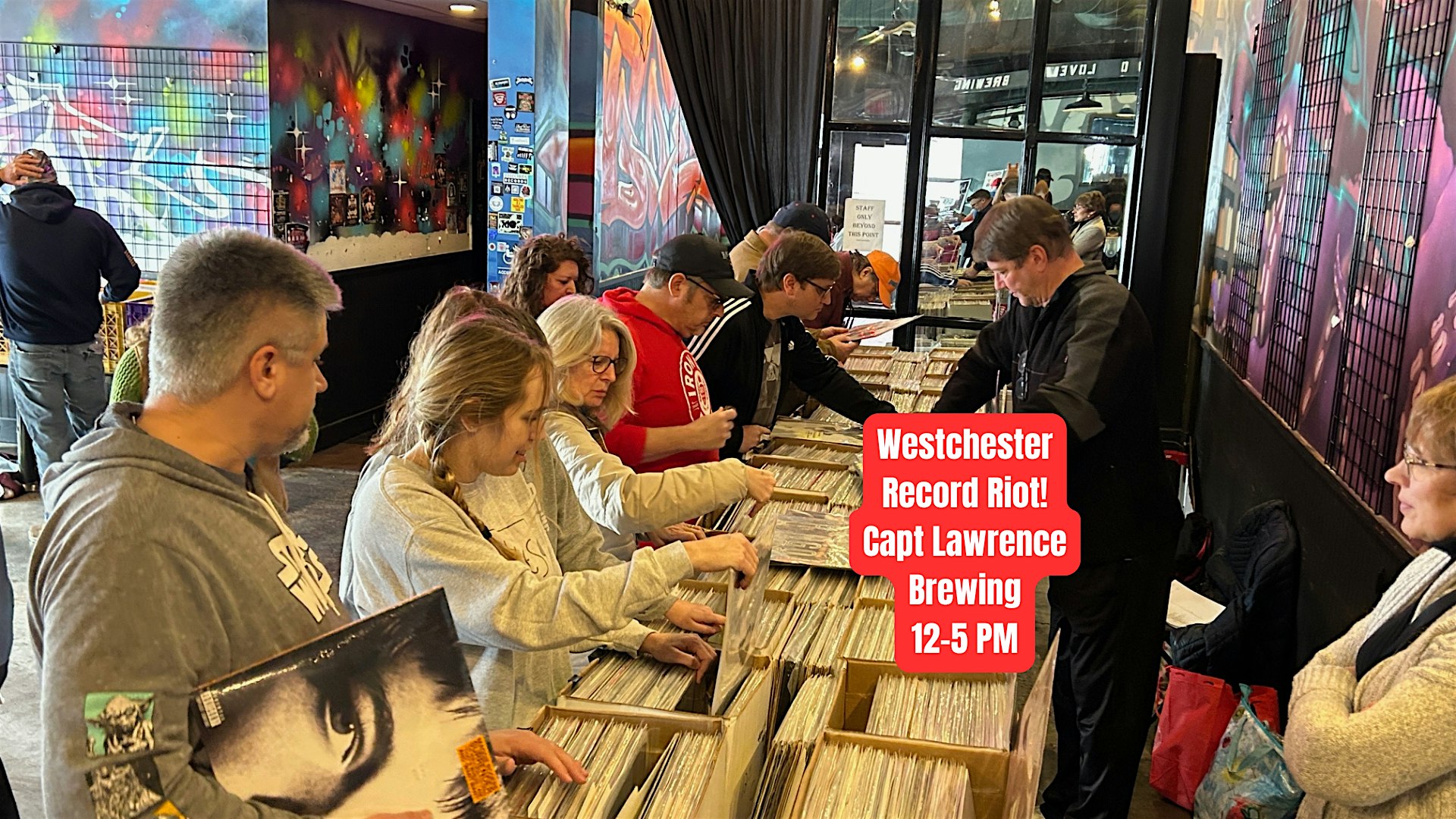 VINYL SALE! Westchester Record Riot! @Capt Lawrence Brewery! Sun July 19th at Captain Lawrence Brewing Company – Elmsford, NY