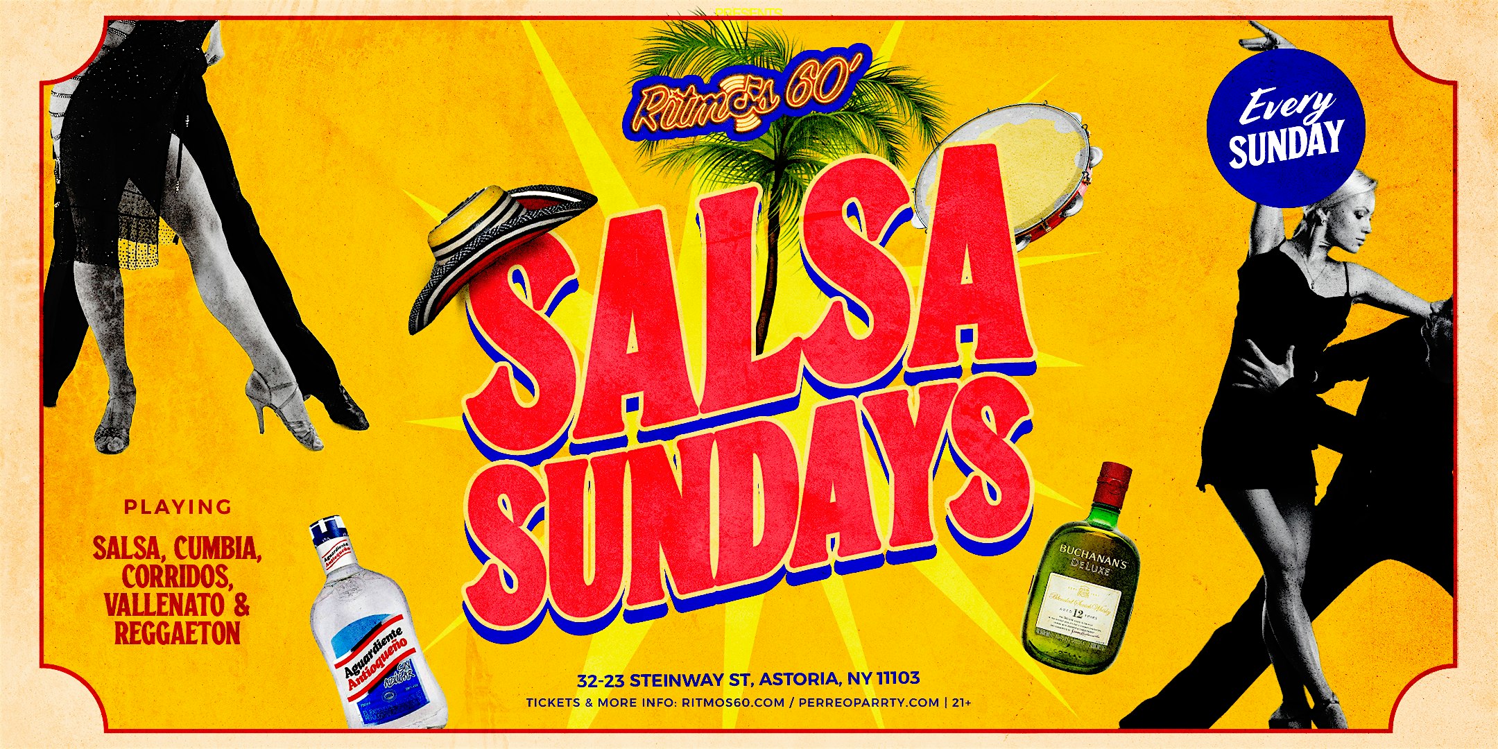 Ritmos: Salsa Sundays Colombian Latin Dance Party NYC at Ritmos 60 – Queens, NY