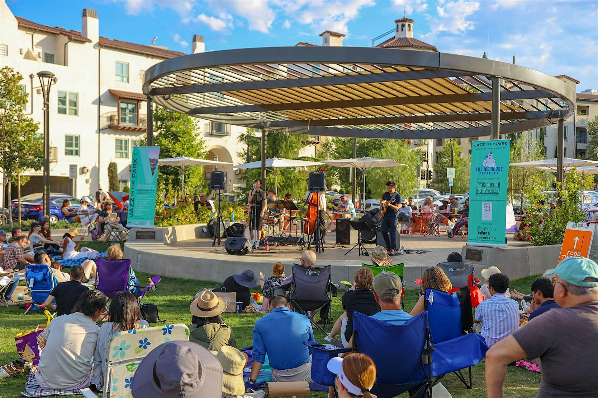 Jazz in the Park: Kira and the Major 3 at Playhouse Village Park – Pasadena, CA