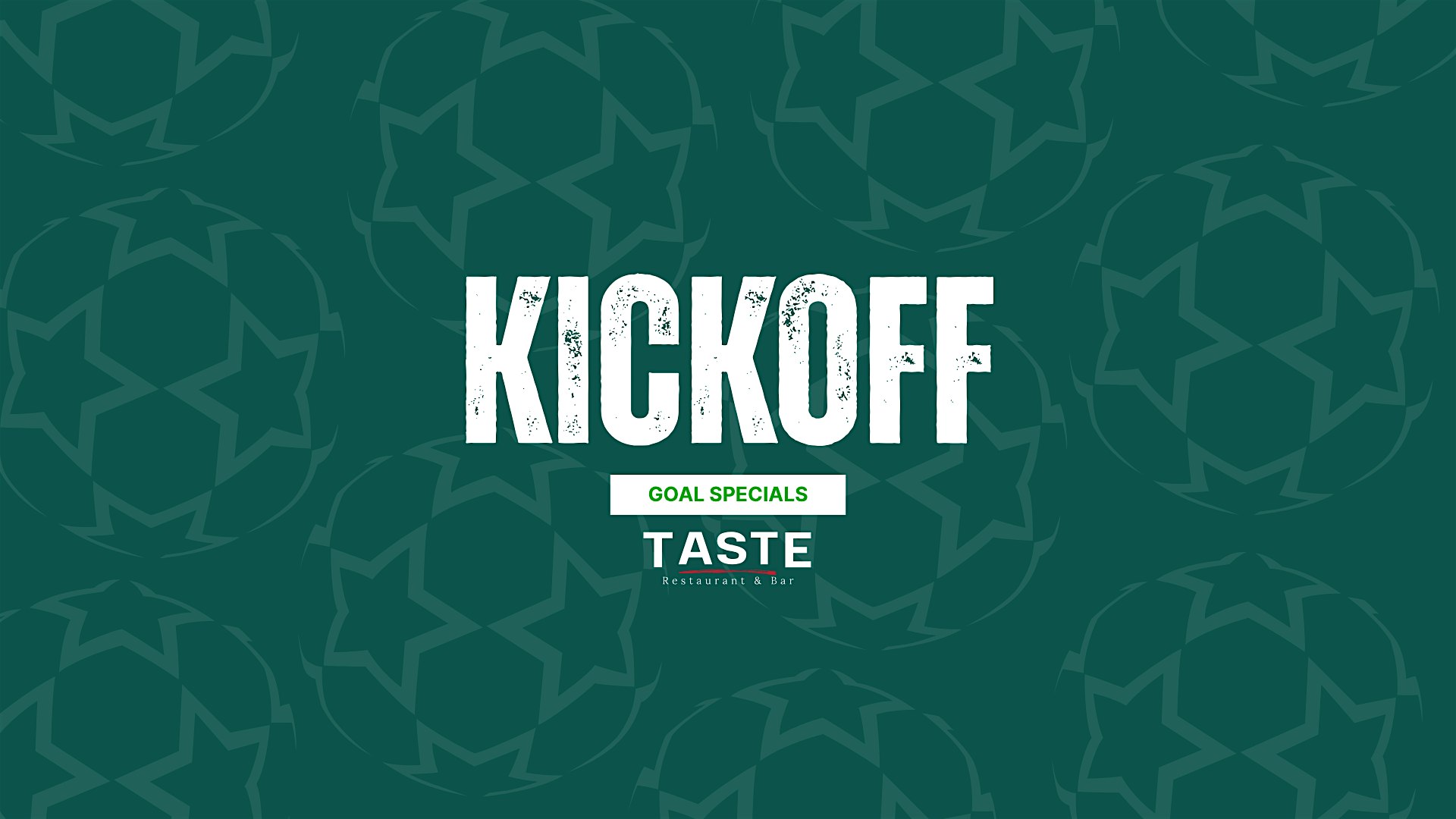 Watch Party & Kickoff Specials at TASTE! at TASTE Restaurant & Bar – Fort Lauderdale, FL