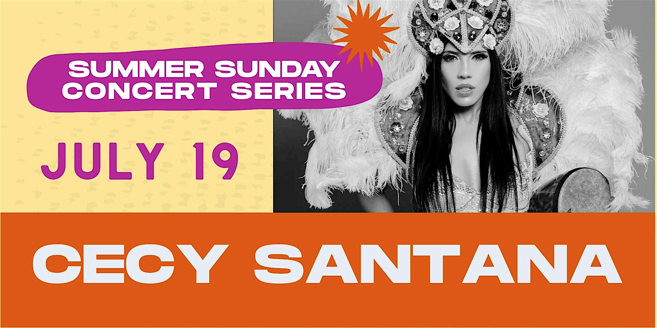 CECY SANTANA at Nichols Park Fieldhouse – Chicago, IL