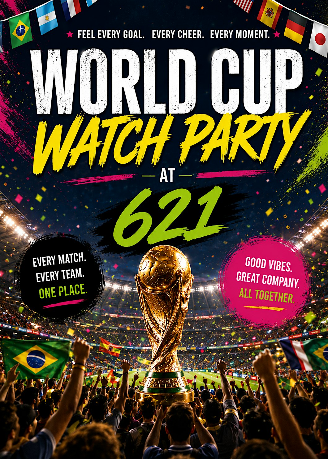 World Cup Watch Party at 299 Peters St SW – Atlanta, GA