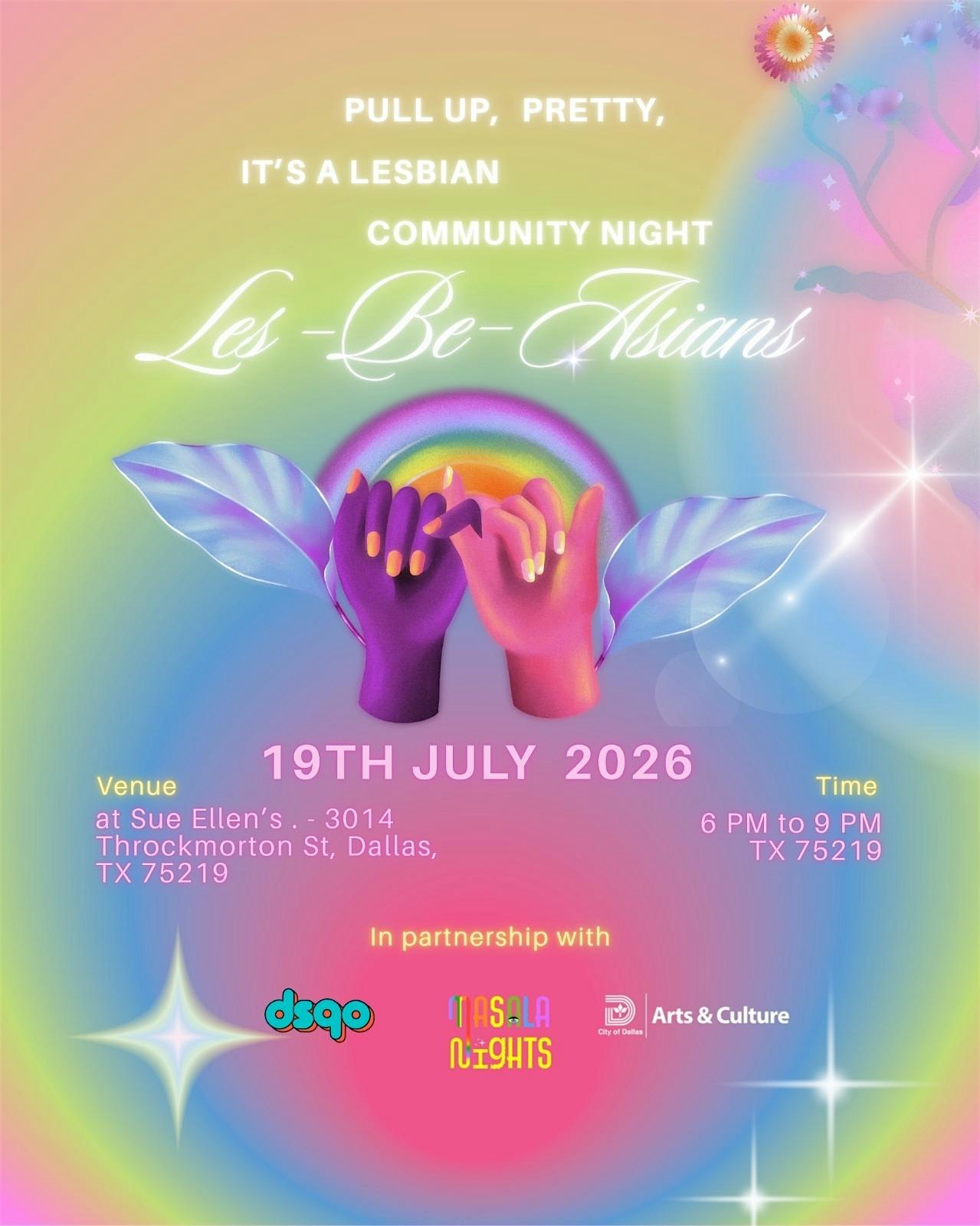 Les-Be-Asians at Sue Ellen’s – Dallas, TX