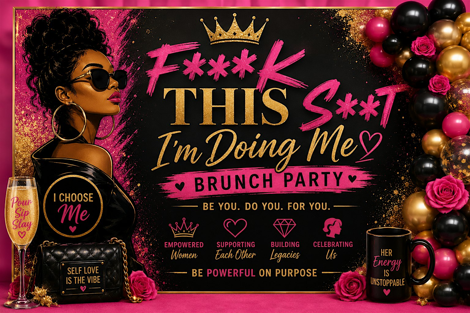 Dr. B’s F**K this S**T! I’m Doing Me Brunch at Michigan By The Bottle Tasting Room-Royal Oak – Royal Oak, MI