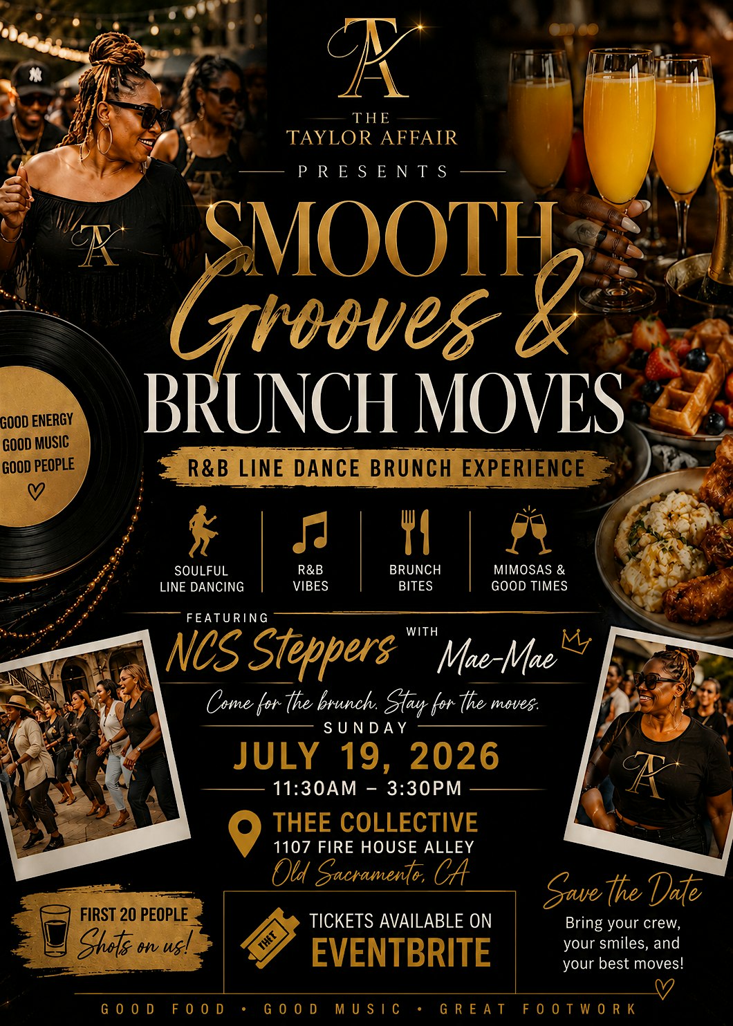 Grooves & Moves at 1107 Firehouse Alley – Sacramento, CA